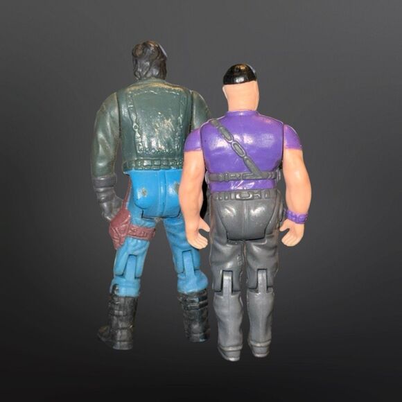 Vintage 1985 M.A.S.K. Cliffhanger & Jackhammer Articulated Action Figures A30 - Picture 3 of 6